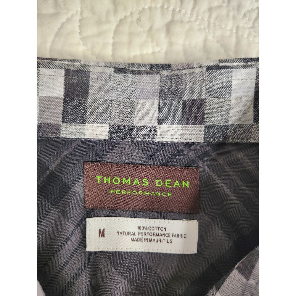 Thomas Dean Performance Cotton‎ Button-Front Long… - image 10